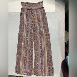 Free People Kids Boho Patterned Pants